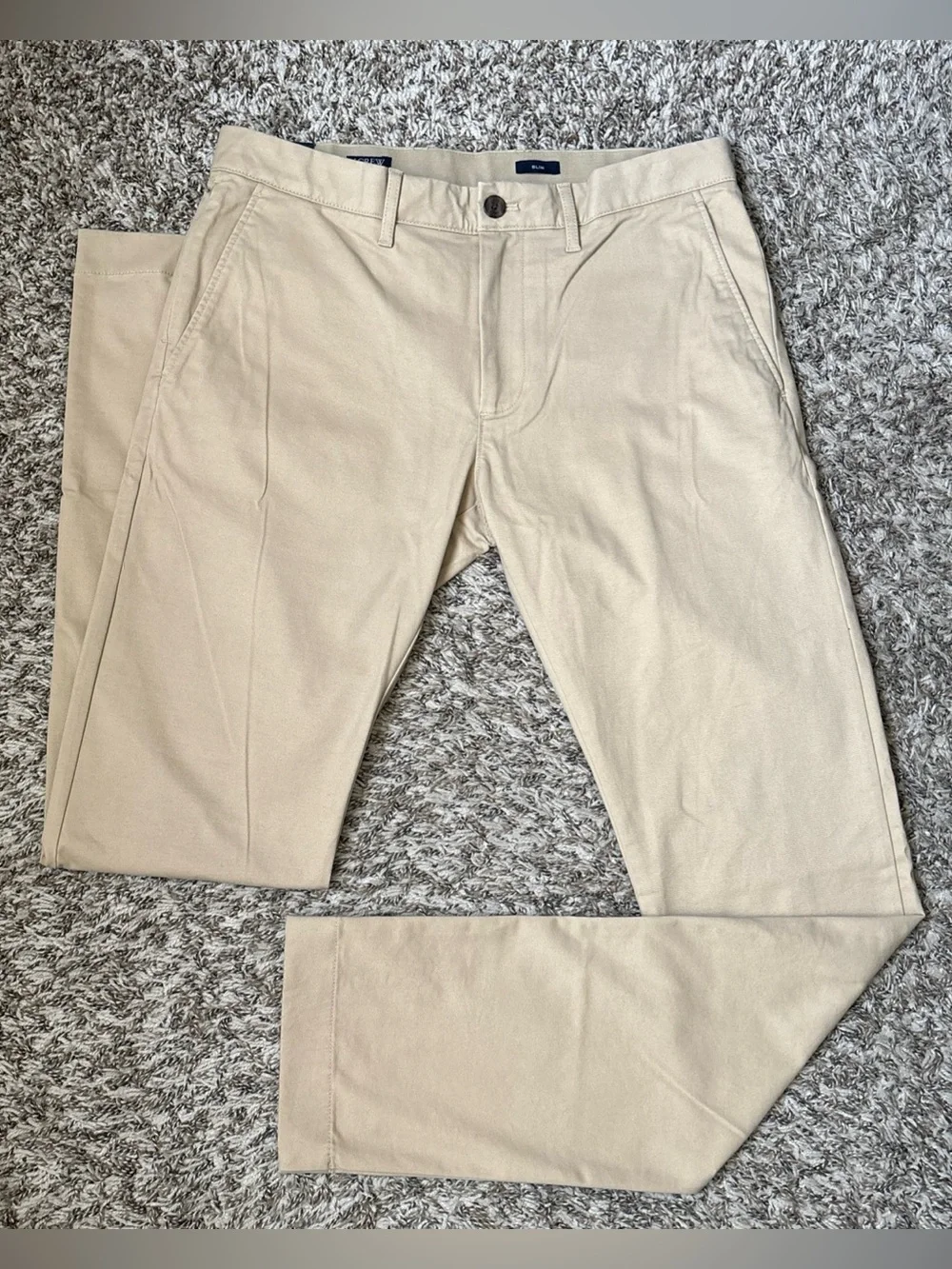 J. Crew Tan Khaki Cotton-Blend Pants
